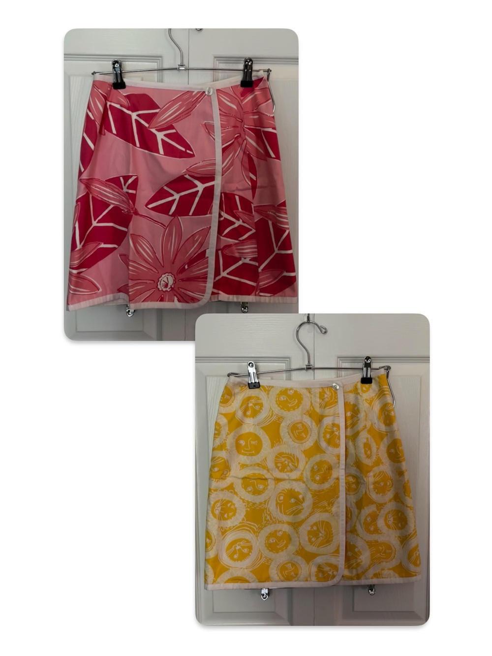 Vintage Lilly Pulitzer Reversible Wrap Skirt